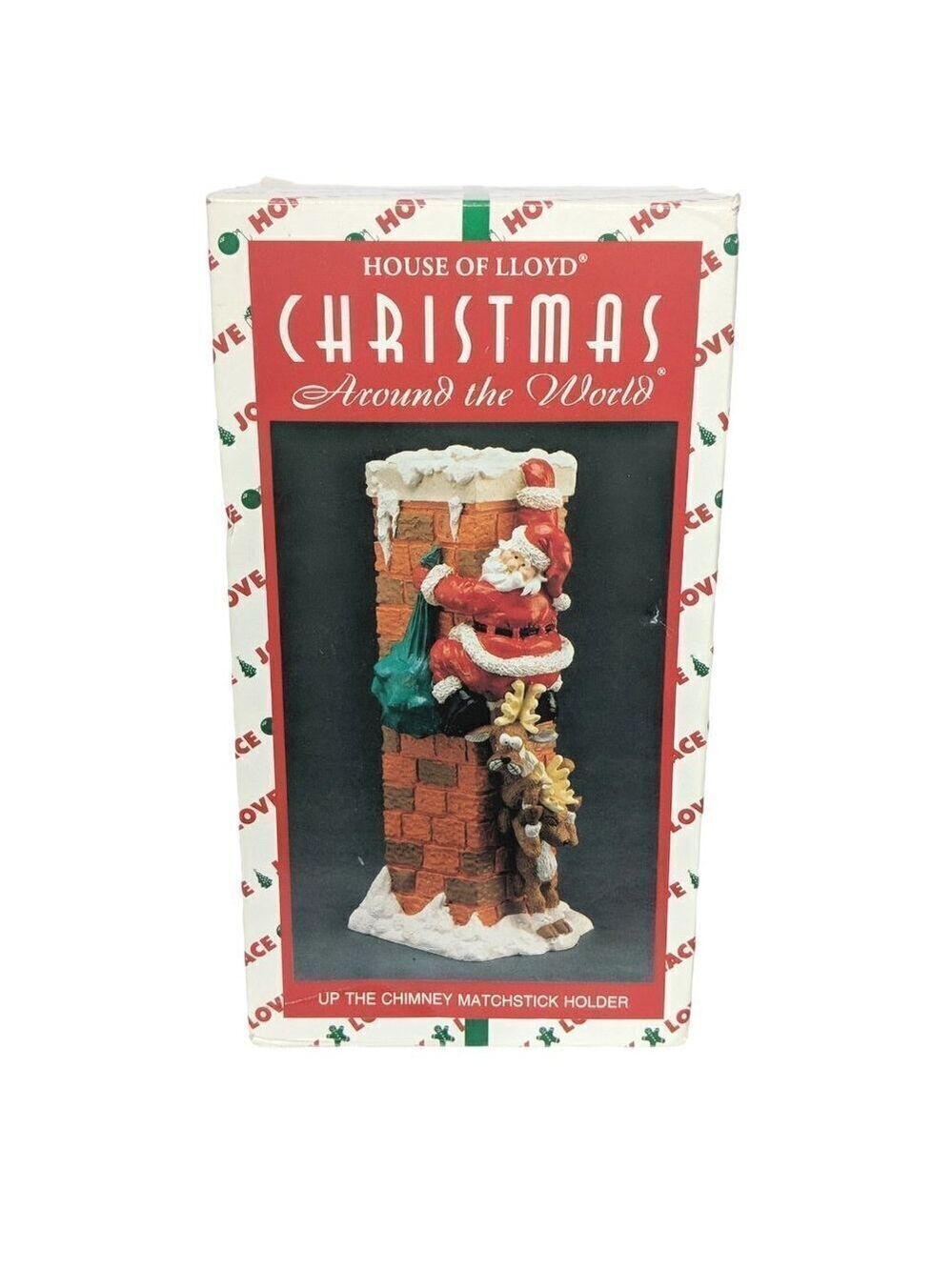 House Of Lloyd Christmas Around The World Santa Matchstick Holder